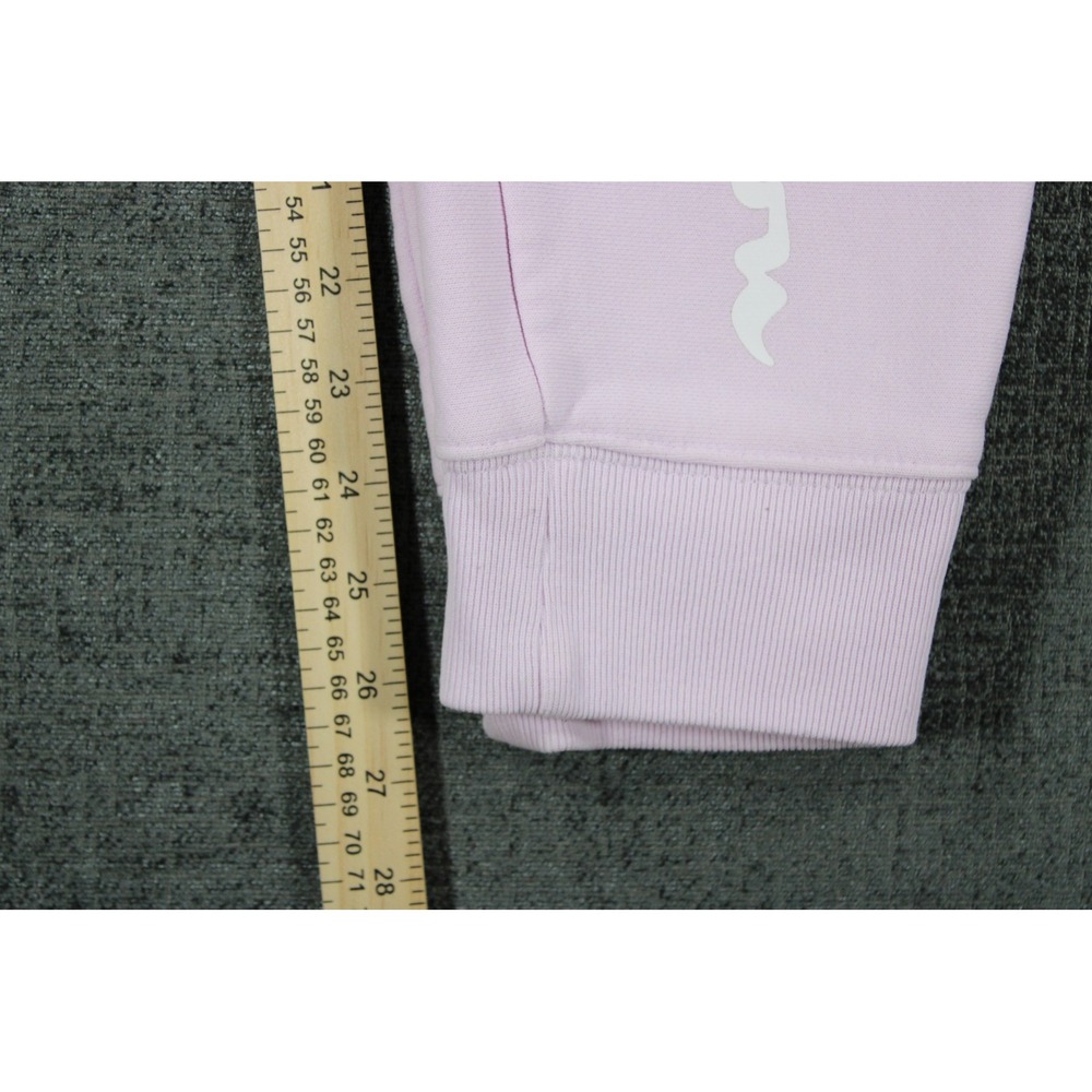 Champion Reverse Weave Joggers Lavender Pink Script Logo Sweatpants Women Medium